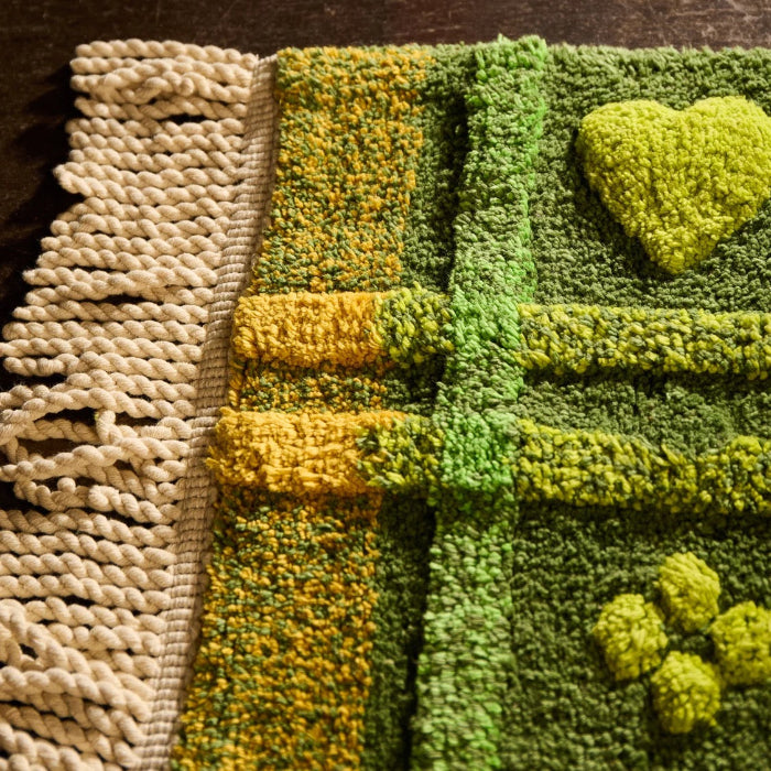 Sage and Clare - Josephine Bath Mat - Hunter Green