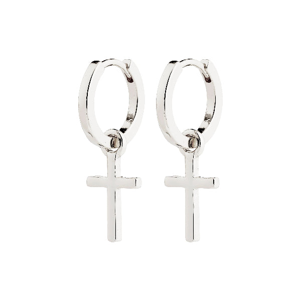 Flynn Recycled Earrings - Silver Plated