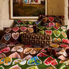 Sage and Clare Loretta Cotton Pillowcase Set - Umber