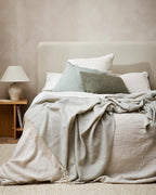 Baya Cyprian Cushion - Sage |  - Three Sizes