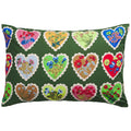 Sage and Clare Loretta Cotton Pillowcase Set - Hunter Green