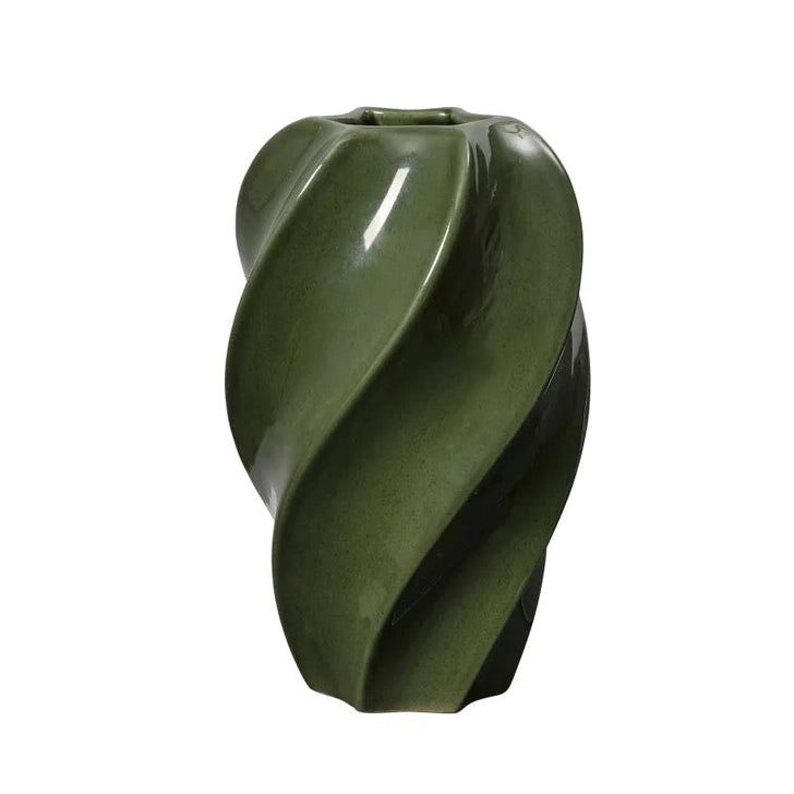 BROSTE Vase Odette - Glossy Hunter Green