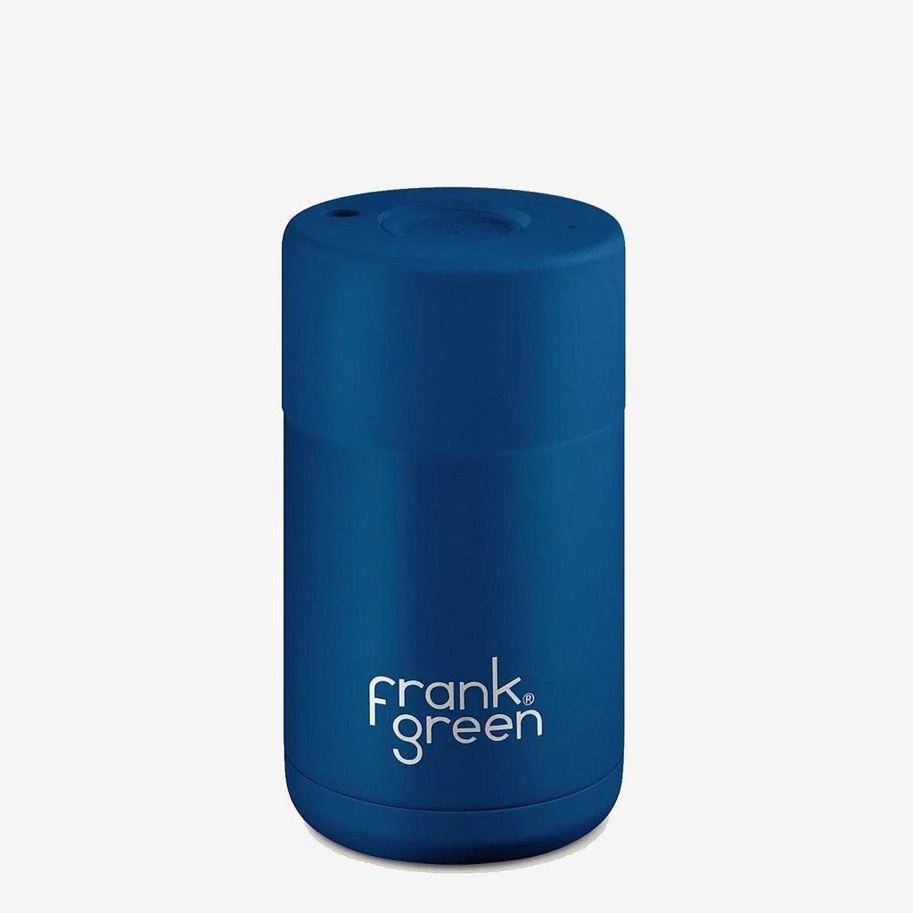 Frank Green ceramic reusable cup 12 oz Button Lid