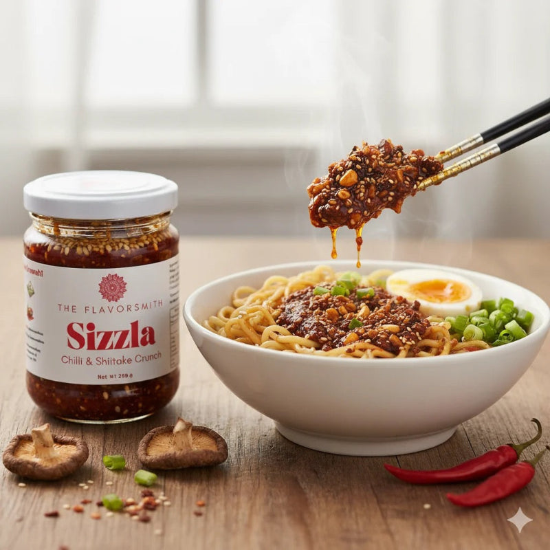 The Flavoursmith - Sizzla - Chilli & Shiitake Crunch - 200g