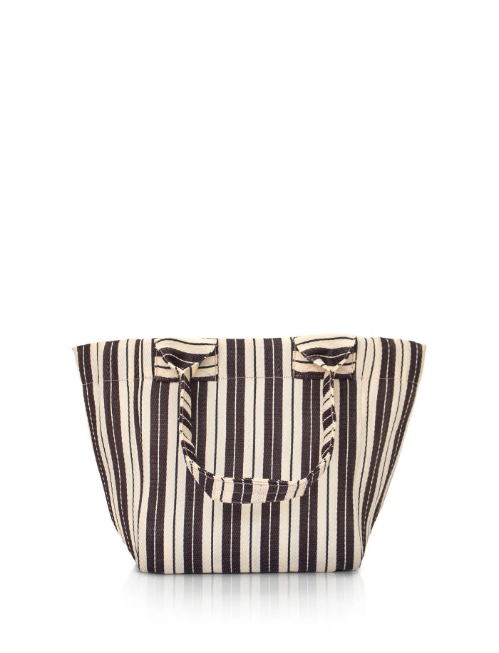 Eau Bags - Striped Recycled Nylon Bag - Tote Handbag