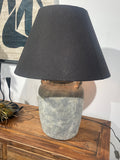 Emily Vessel Large Table lamp with Black Shade