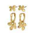 Ajani Earrings 2-in-1 Set Gold Plated