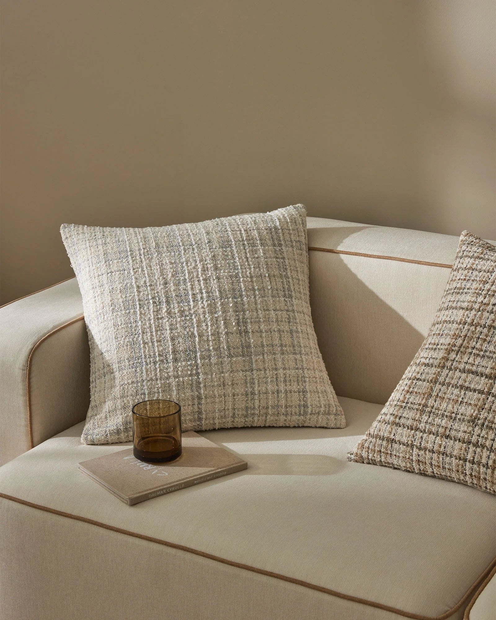 Tripoli Cushion - Pearl