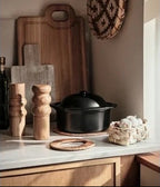 Broste Salt/Pepper Grinder Edgar Three Ring - Natural