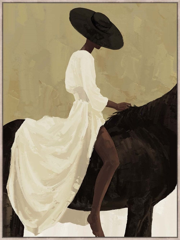 Lady on Horse Art Print Series 1 - Coming soon
