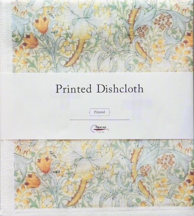 Nawrap Dish Cloth - William Morris, Golden Lily