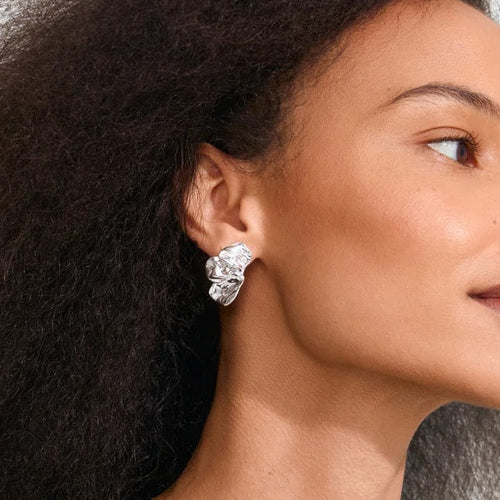 Solari Earrings - Silver Plated