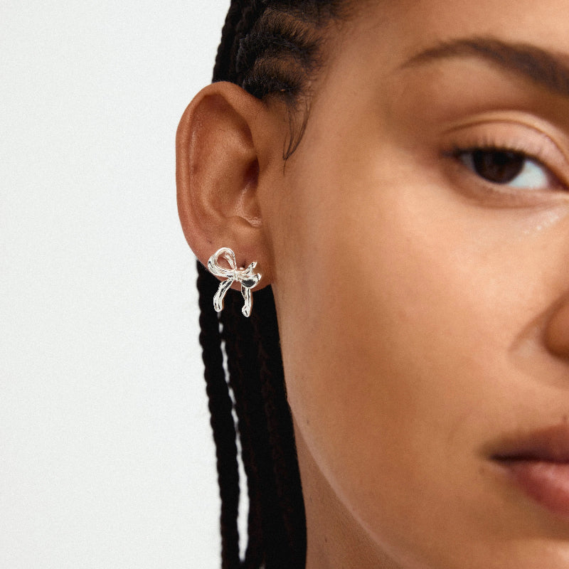 Cassian Recycled Earrings - Silver Plated