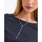 Trace Necklace Silver-plated/multi