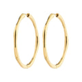 Haze Hoop Earrings - Gold Plated