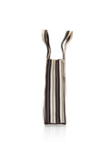 Eau Bags - Striped Recycled Nylon Bag - Wine Carrier
