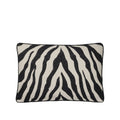 BROSTE Zebra Cushion - Black/Light Beige