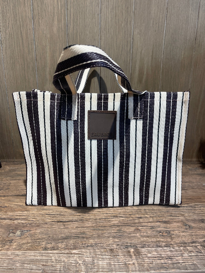 Eau Bags - Striped Recycled Nylon Bag - Porter Bag