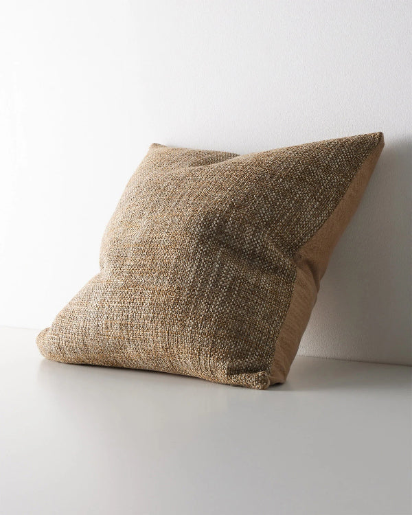 Castel Chunky Multi-Tonal Weave Cushion - Feather inner