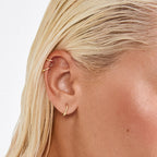 Ariella Earrings - Gold Plated 2 in 1 set
