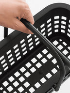 Cestino Basket and Lid - Black