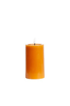 Classic LED Wax Pillar Candle - Tobacco