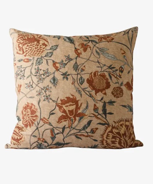 French Country Ophelia Block Cushion