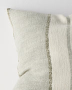 Ottavio Linen Cotton Blend Cushion - Feather Inner