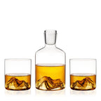 Mountain Decanter and Tumbler Set