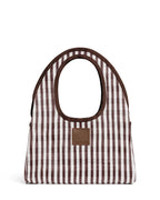Eau Bags - Striped Recycled Nylon Bag - Lune Bag