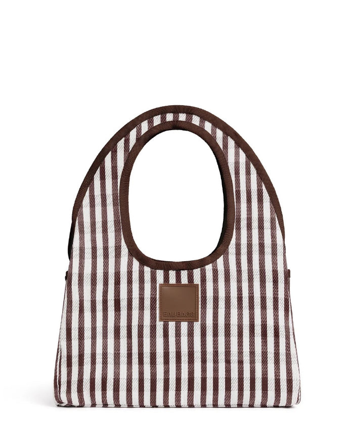 Eau Bags - Striped Recycled Nylon Bag - Lune Bag
