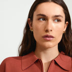 Cassian earrings - gold plated