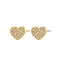 Emmett Recycled Crystal Earrings - Gold Plated