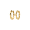 Declan Recycled Earrings - Gold Plated