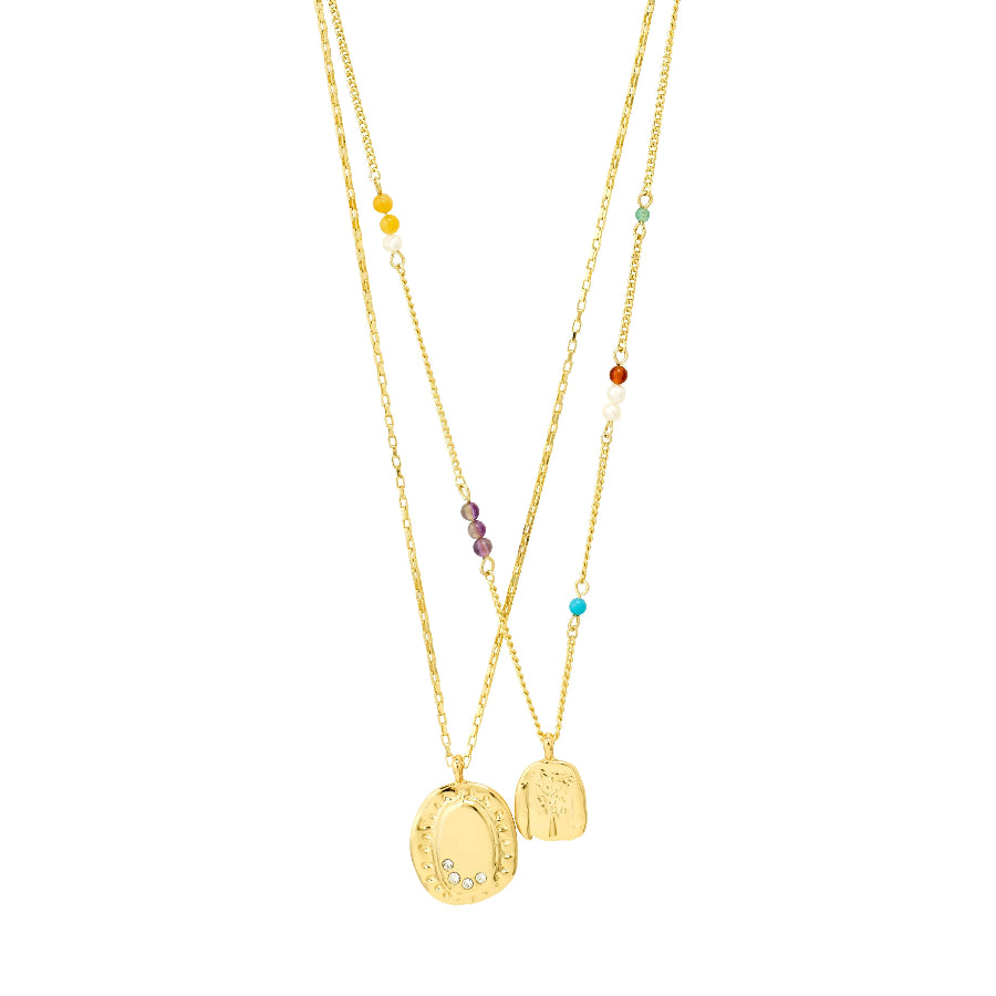 Here Necklace - Gold plated
