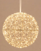 Stellar Haus Twinkling Champagne Wire Ball - 3 Sizes