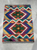 Vintage Handwoven Rug - 60x92cm (1963)