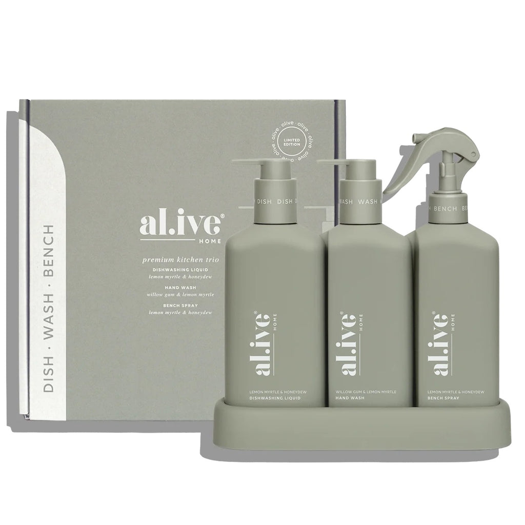 Alive Kitchen Trio - Willow Gum & Lemon Myrtle - Limited Edition