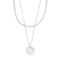 Declan Recycled Necklace - Silver Plated