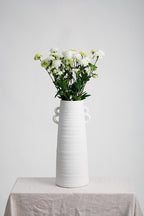PomPom Mum Spray 68cm White
