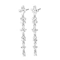 Trace Earrings Silver-plated