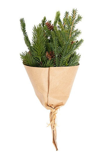 Spruce & Pinecone Bouquet 30cm