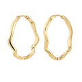 Larkin Hoop Earrings - Gold Plated