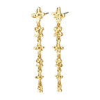 Trace Earrings Gold-Plated