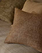 Castel Chunky Multi-Tonal Weave Cushion - Feather inner