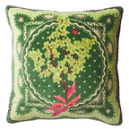 Sage and Clare - Marnie Velvet Cushion - Hunter Green