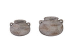 Bellied Terracotta Pot - Sandwash 2 Sizes