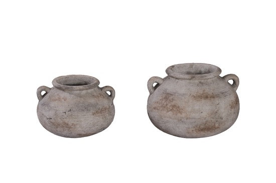 Bellied Terracotta Pot - Sandwash 2 Sizes
