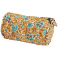 Sage and Clare Magnolia Makeup Bag - Turquoise