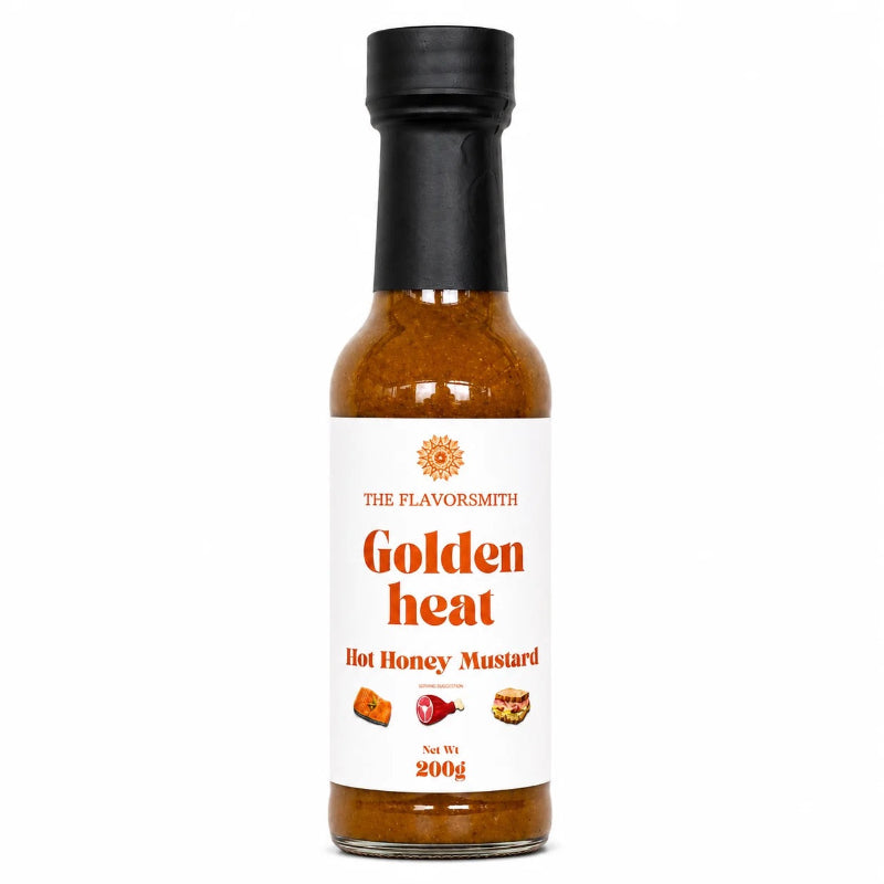 The Flavoursmith - Golden Heat Hot Honey Mustard 200g